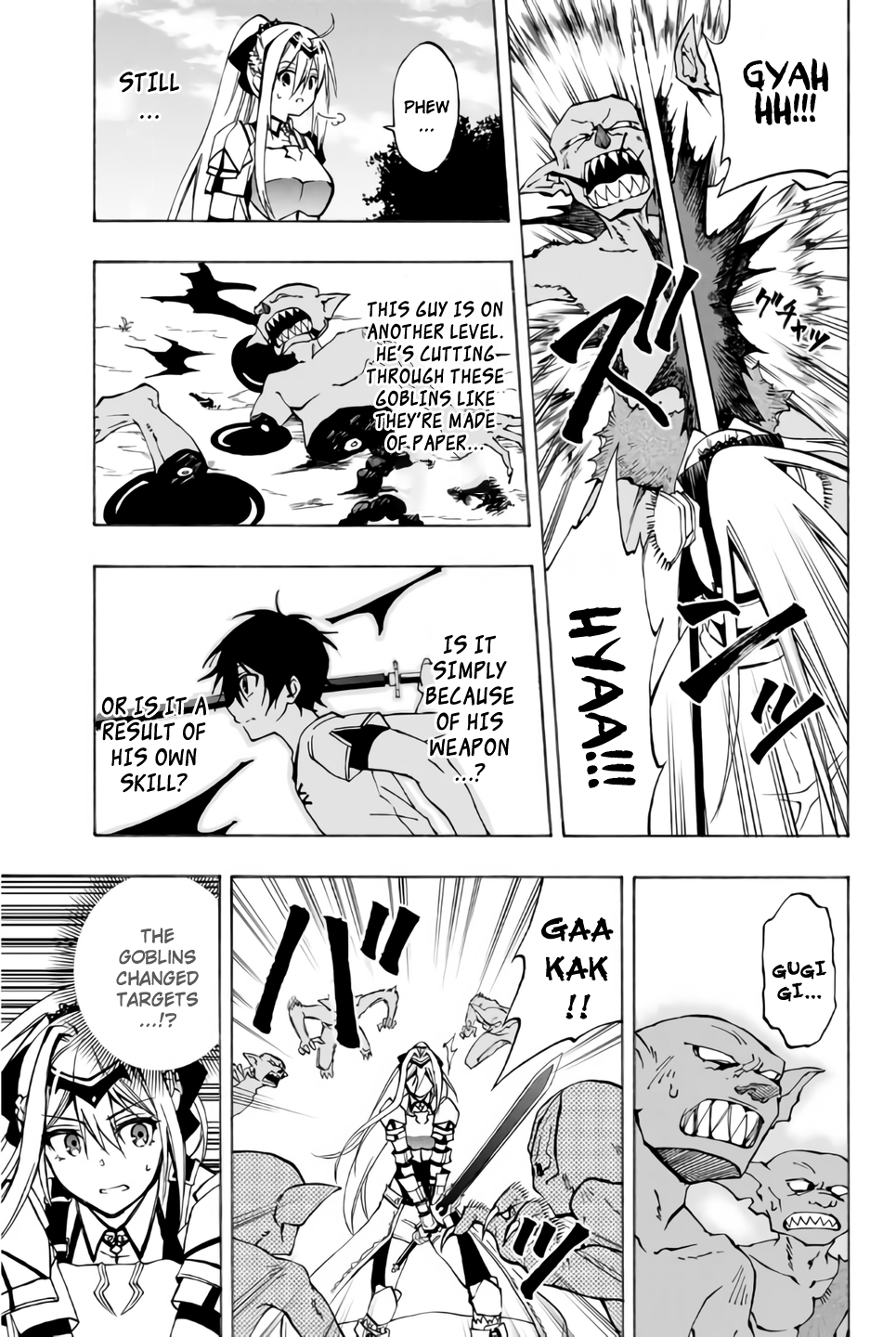 Read The Inferior Magic Swordsman EN Manga Online