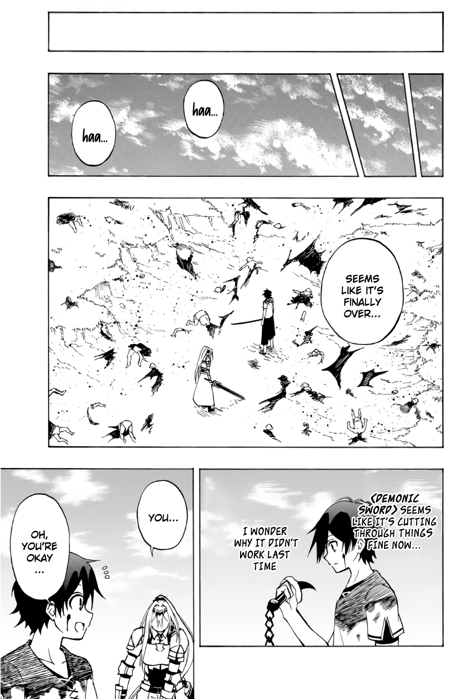 Read The Inferior Magic Swordsman EN Manga Online