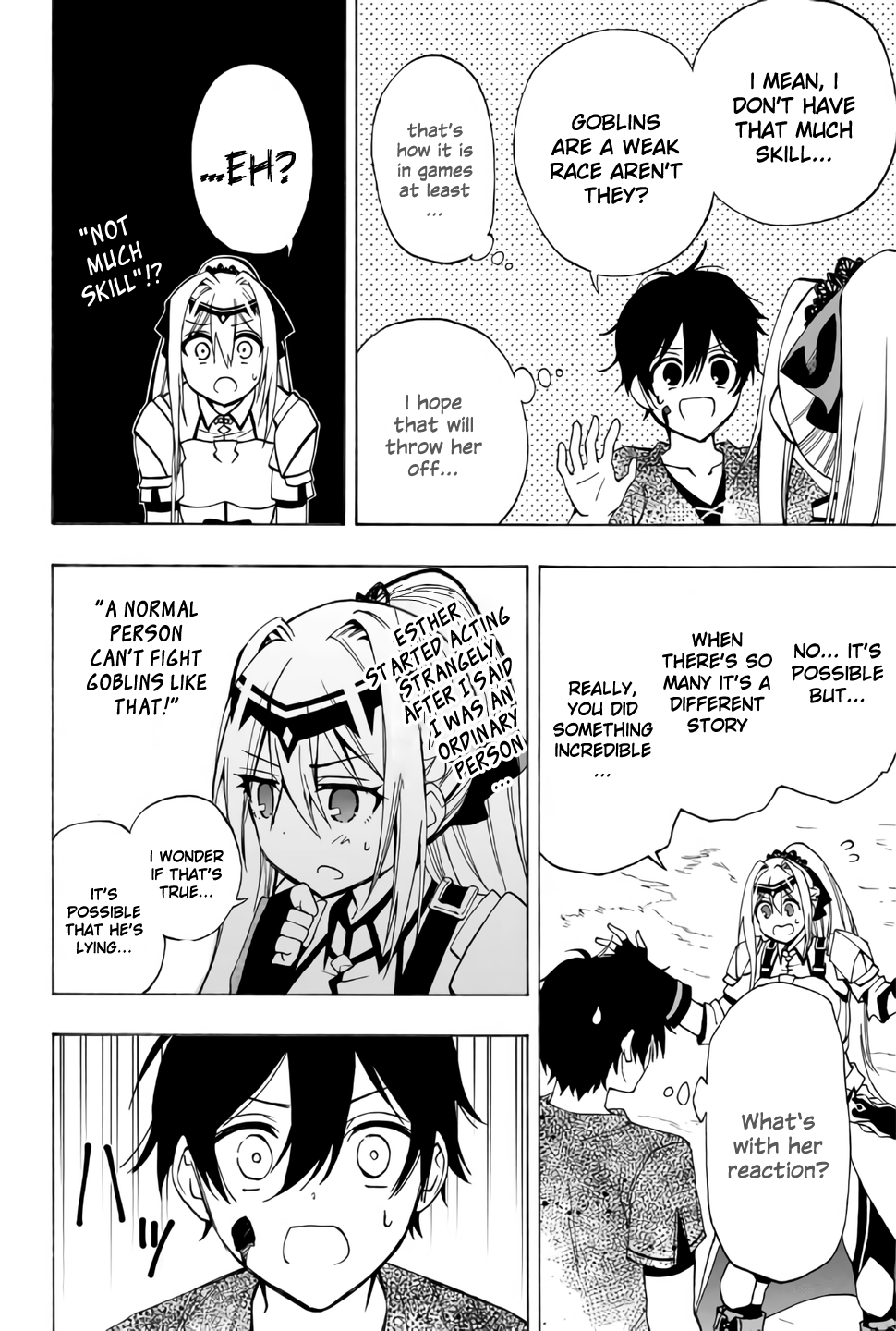 Read The Inferior Magic Swordsman EN Manga Online