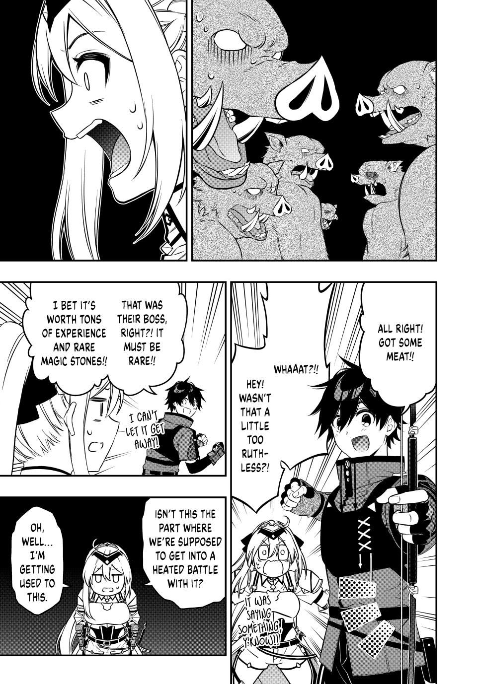 Read The Inferior Magic Swordsman EN Manga Online