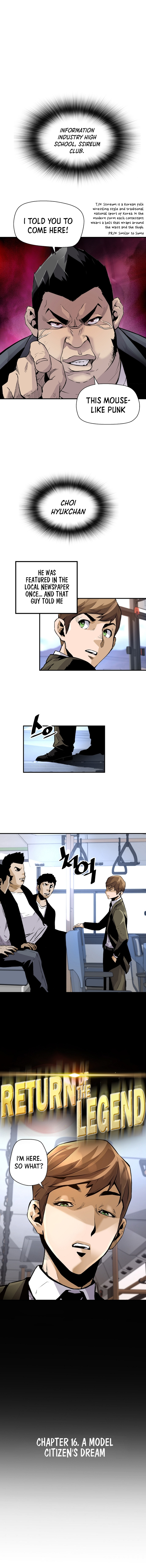 Read The Legendary Return EN Manga Online