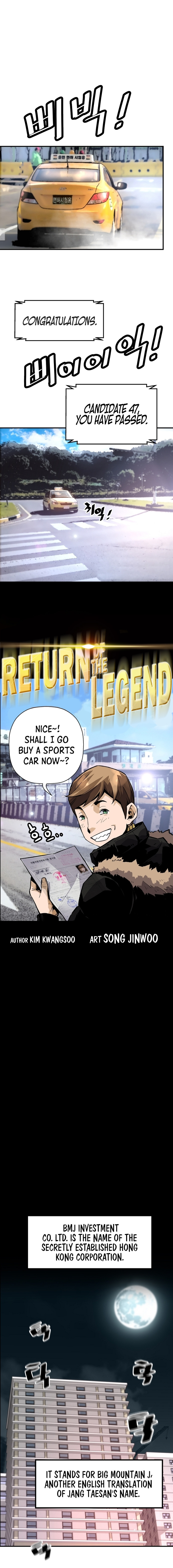 Read The Legendary Return EN Manga Online