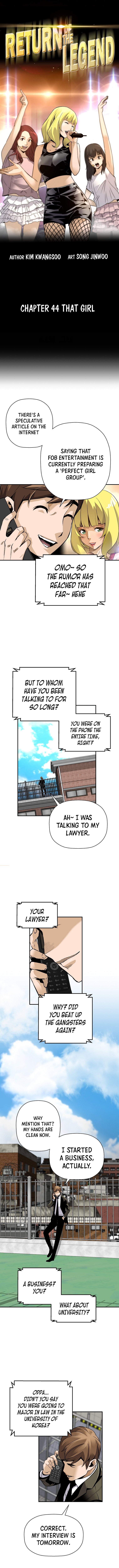 Read The Legendary Return EN Manga Online
