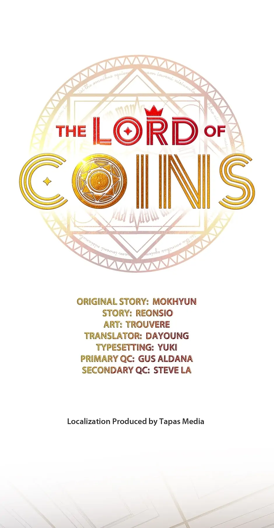 Read The Lord of Coins EN Manga Online