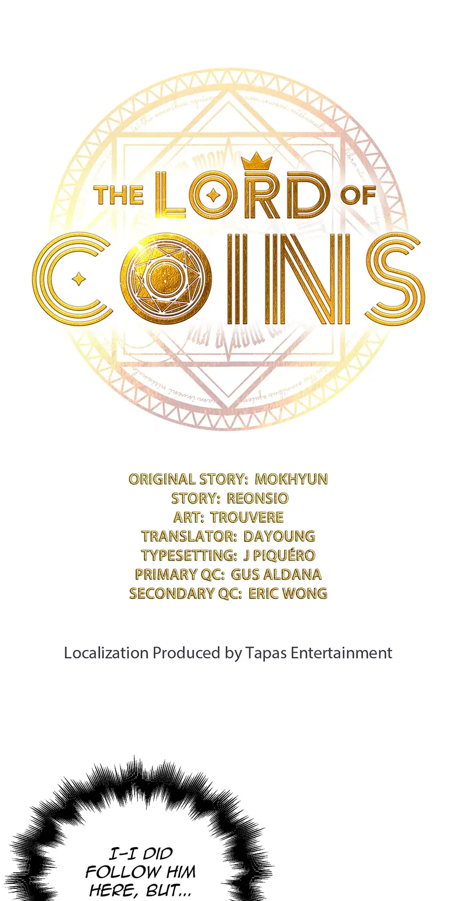 Read The Lord of Coins EN Manga Online