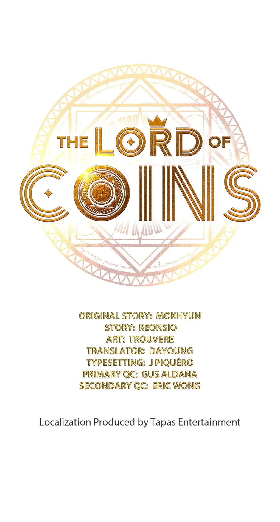 Read The Lord of Coins EN Manga Online