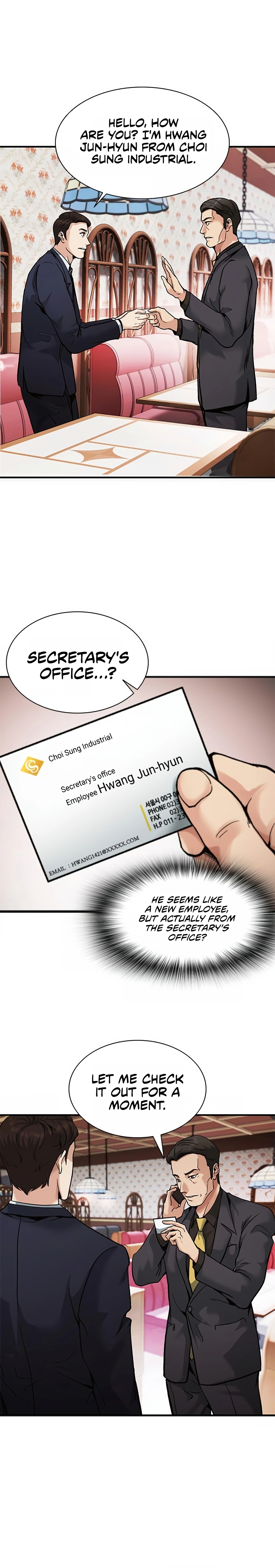 Read The New Employee Chairman Kang EN Manga Online