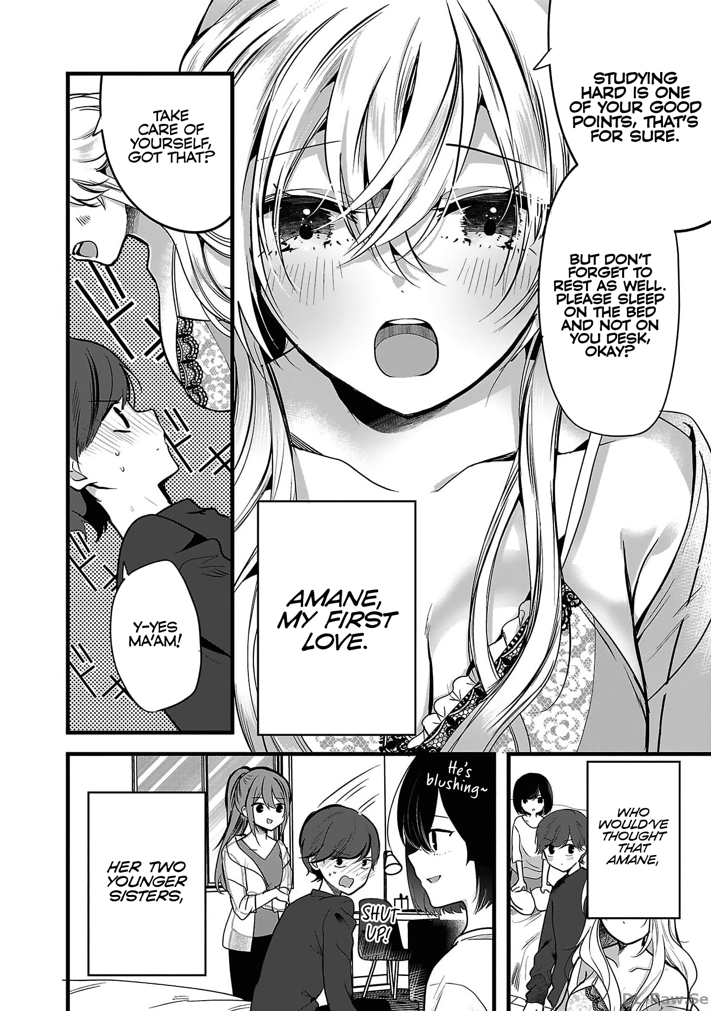 Read Three Sisters in Love with You EN Manga Online
