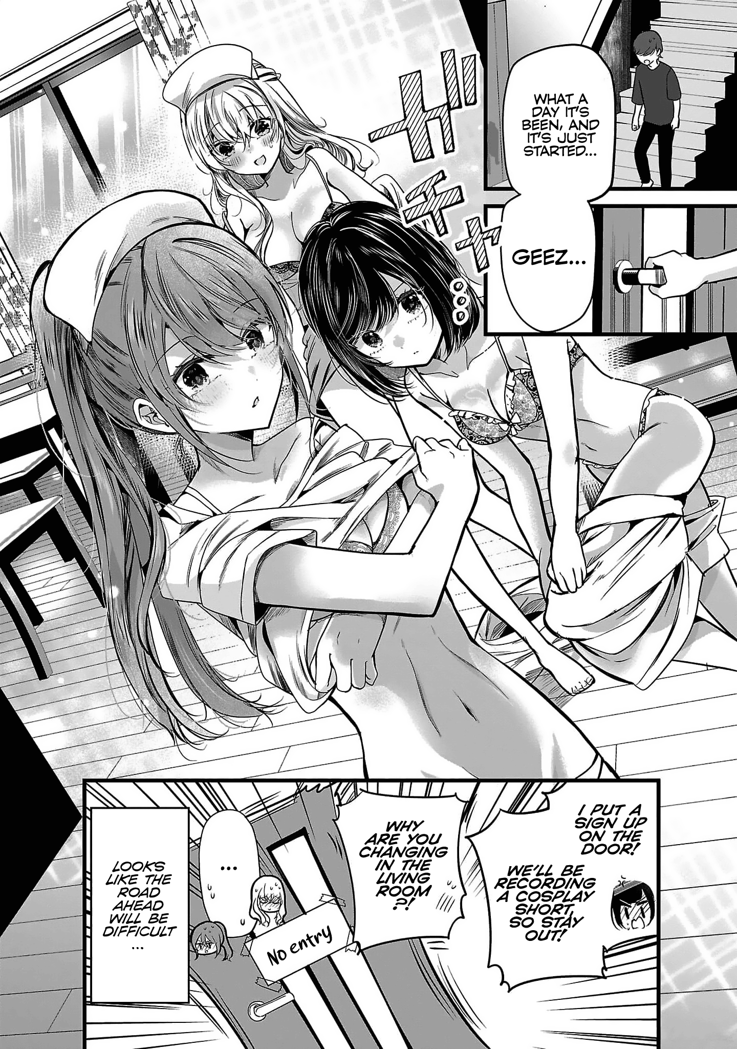 Read Three Sisters in Love with You EN Manga Online