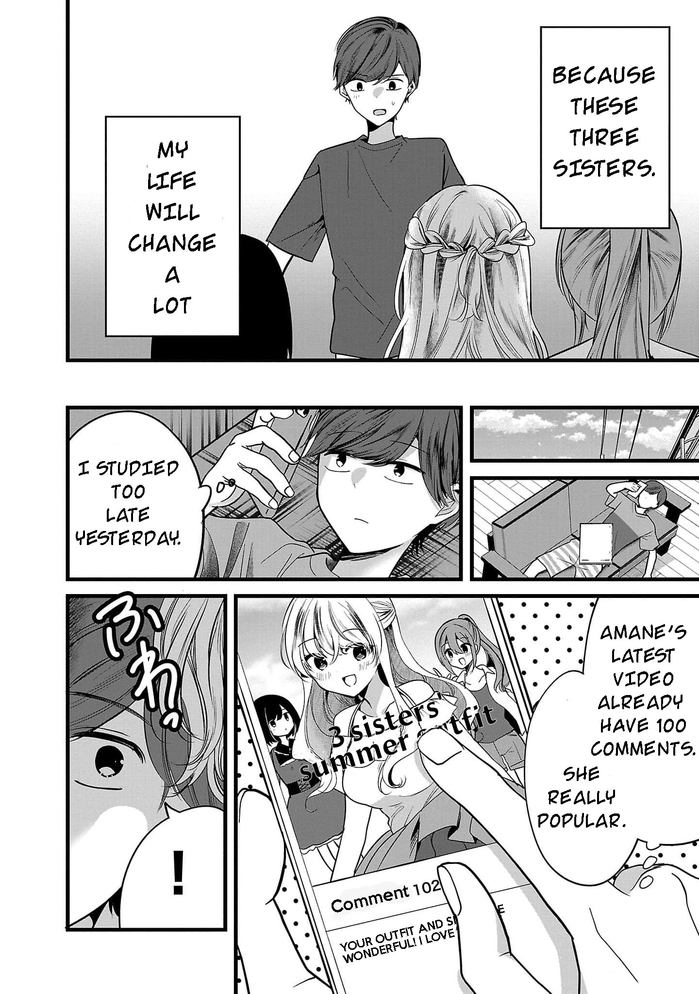 Read Three Sisters in Love with You EN Manga Online