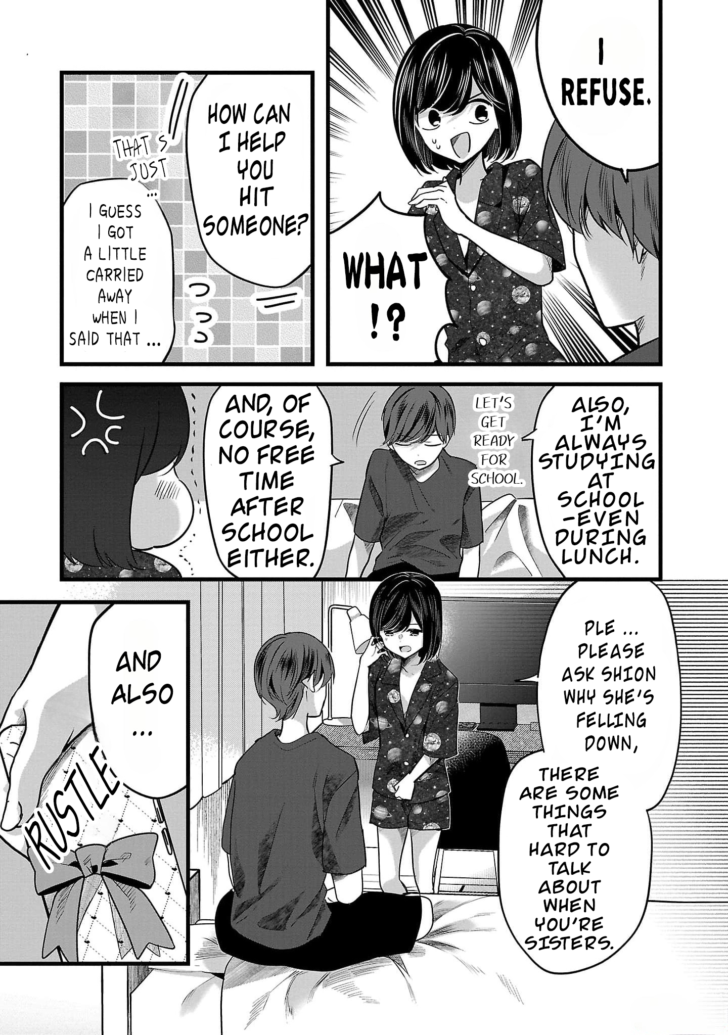 Read Three Sisters in Love with You EN Manga Online