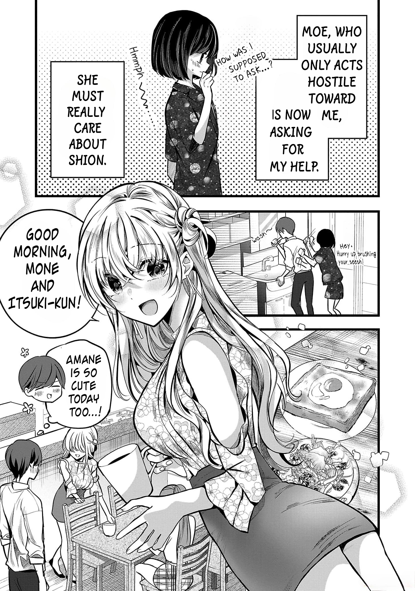 Read Three Sisters in Love with You EN Manga Online