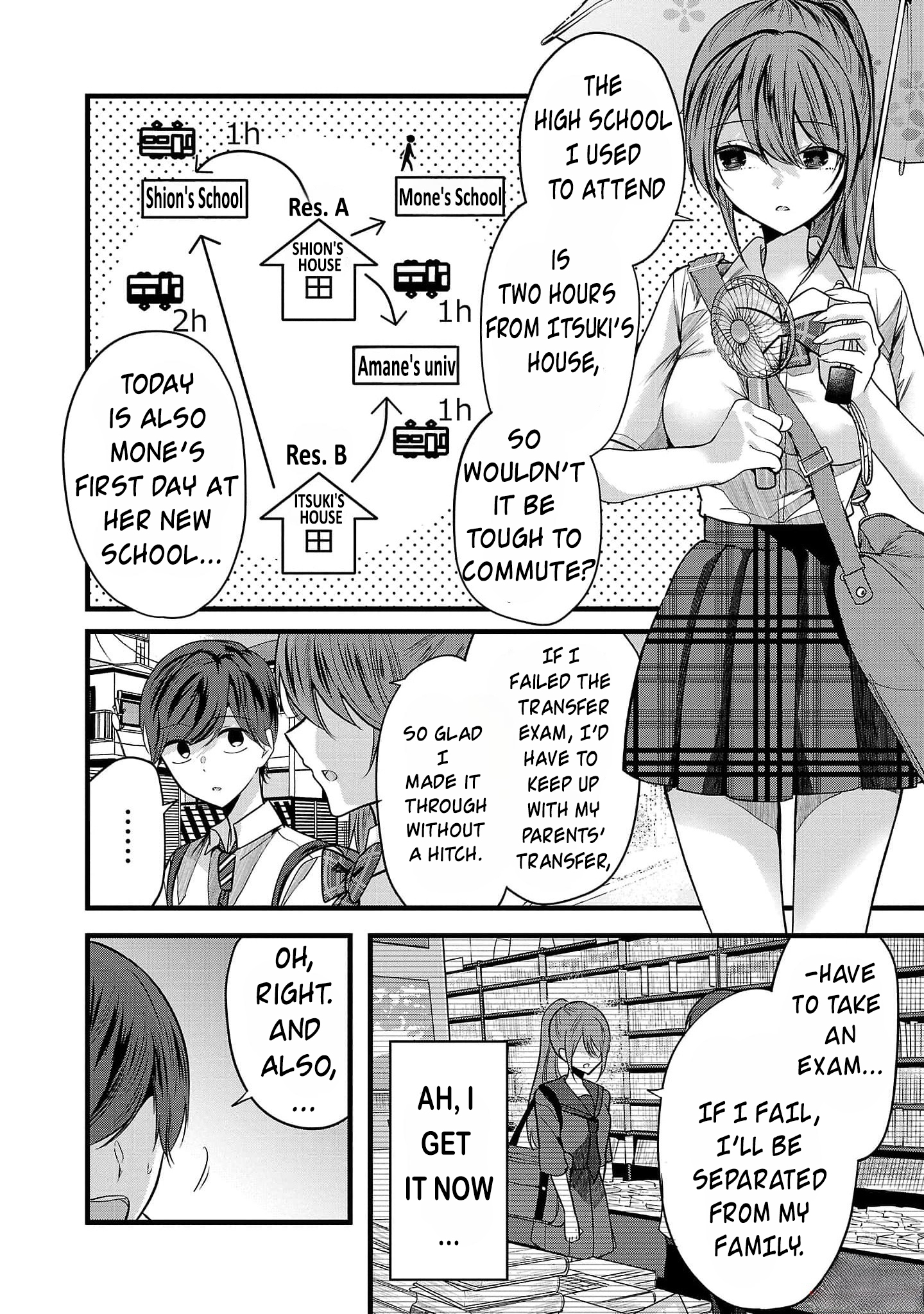 Read Three Sisters in Love with You EN Manga Online
