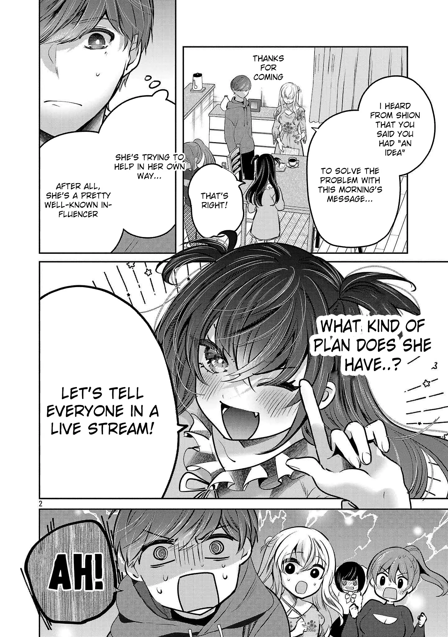 Read Three Sisters in Love with You EN Manga Online