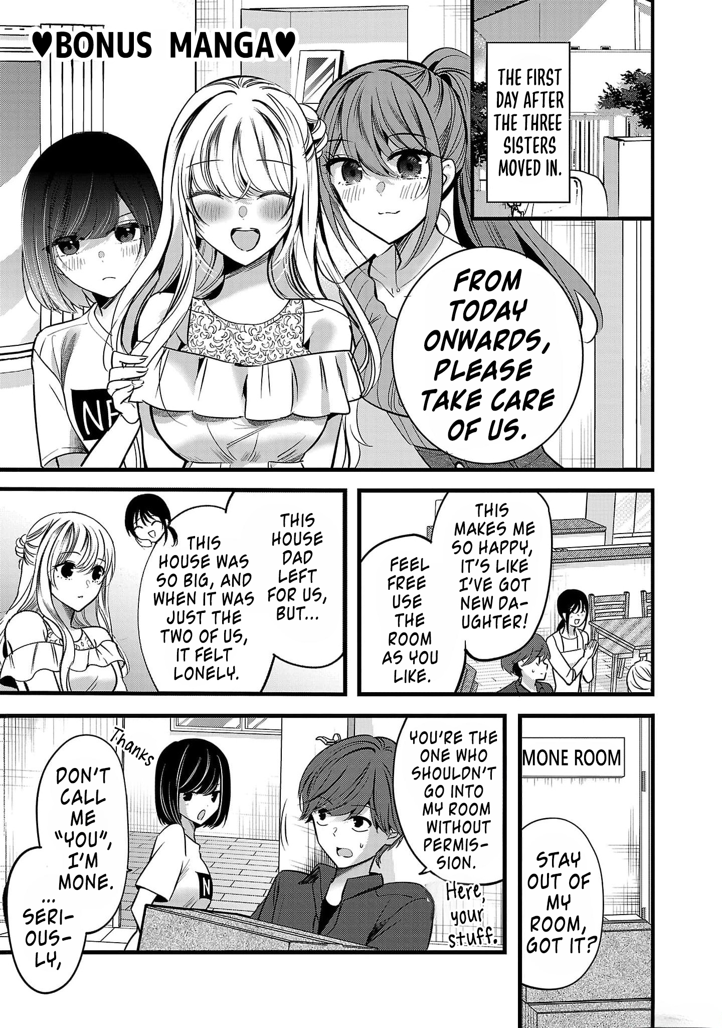 Read Three Sisters in Love with You EN Manga Online