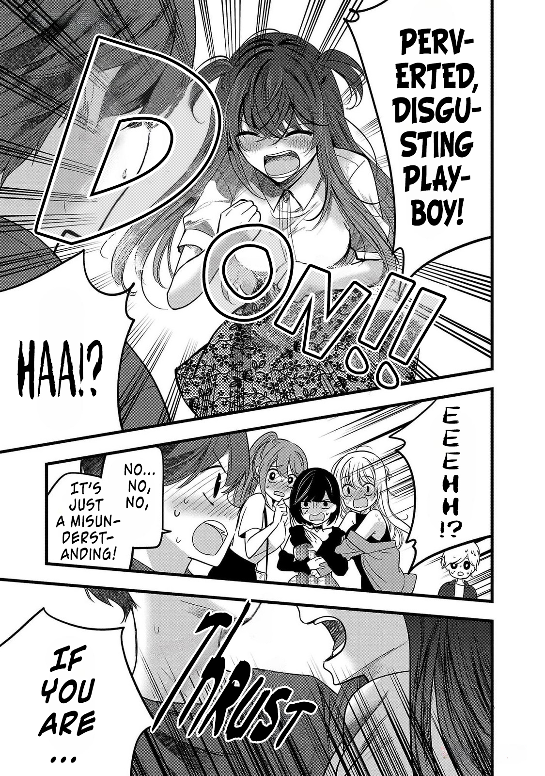 Read Three Sisters in Love with You EN Manga Online