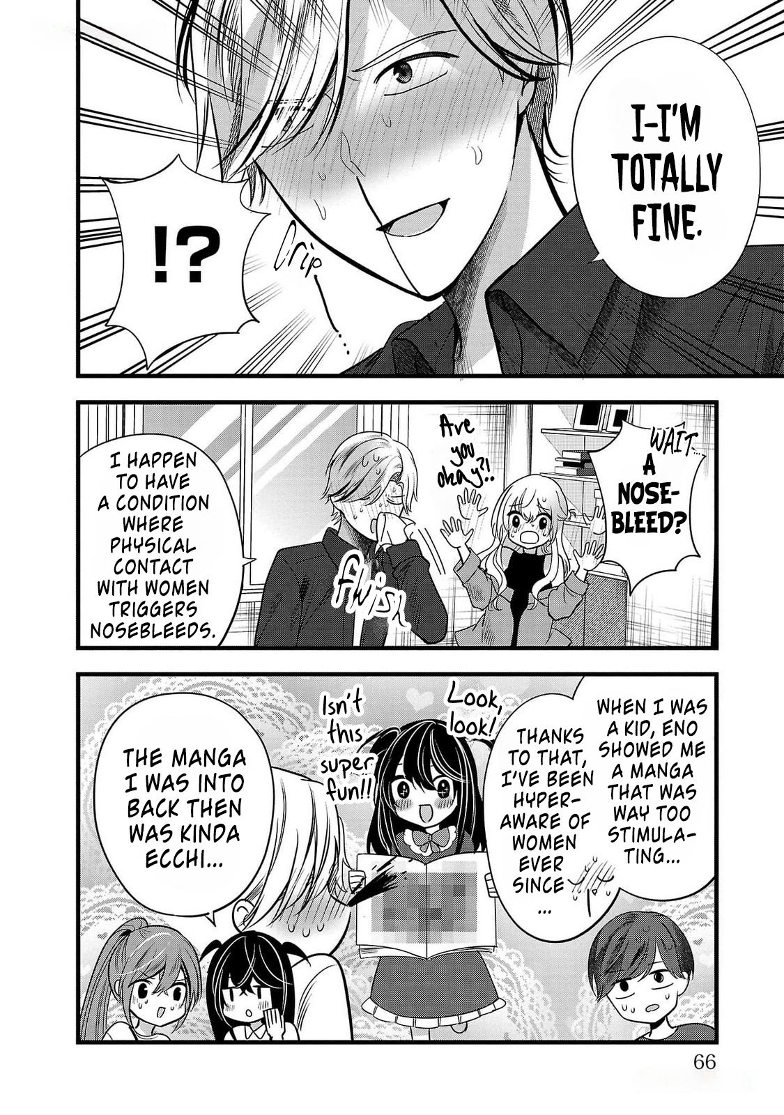 Read Three Sisters in Love with You EN Manga Online