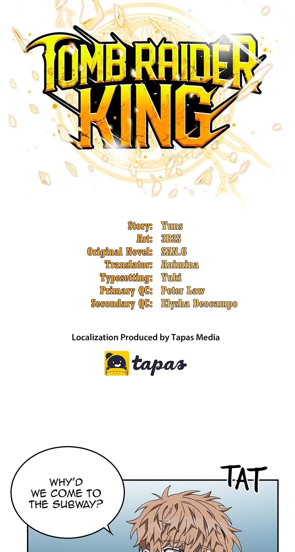Read Tomb Raider King EN Manga Online