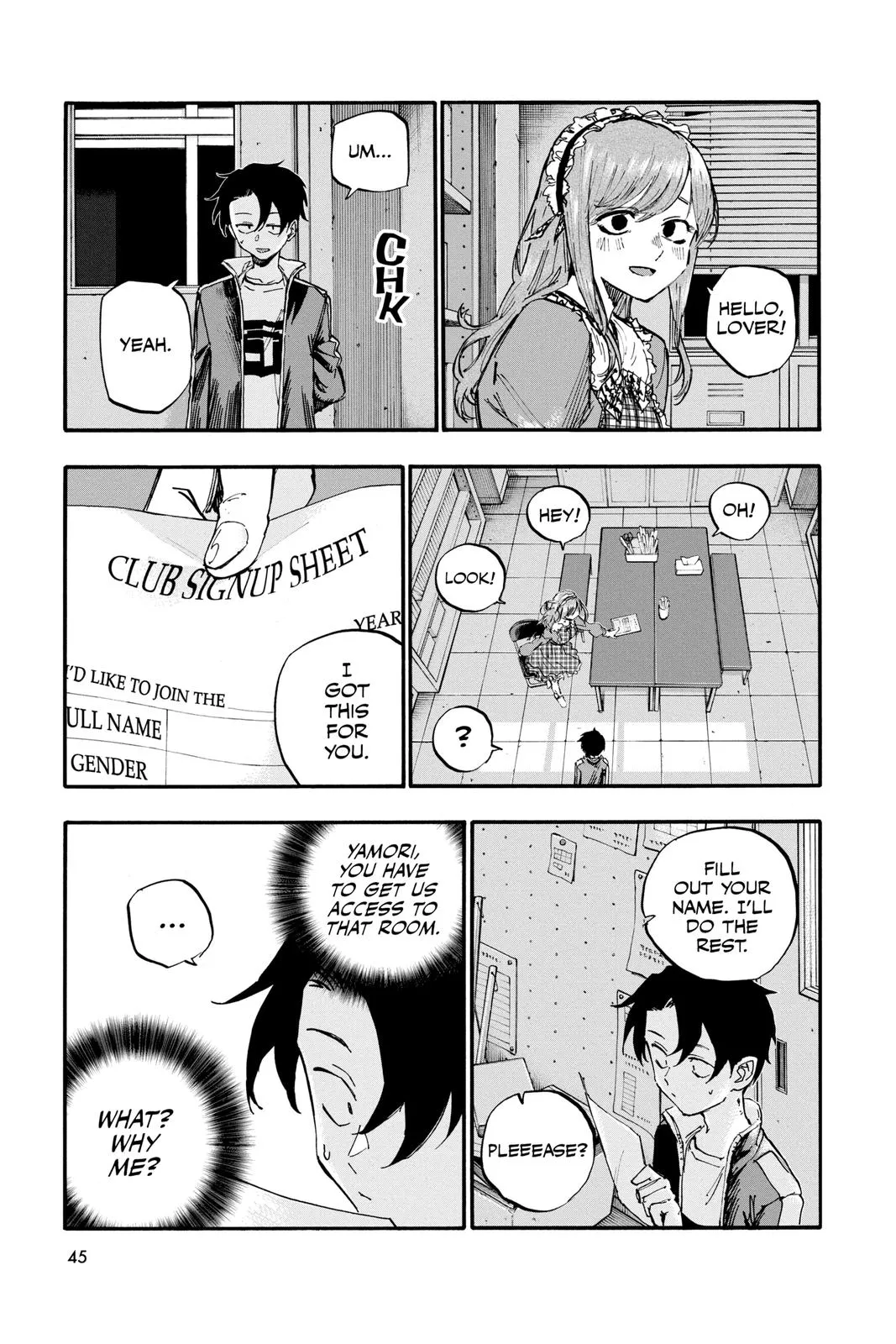 Read Yofukashi no Uta EN Manga Online