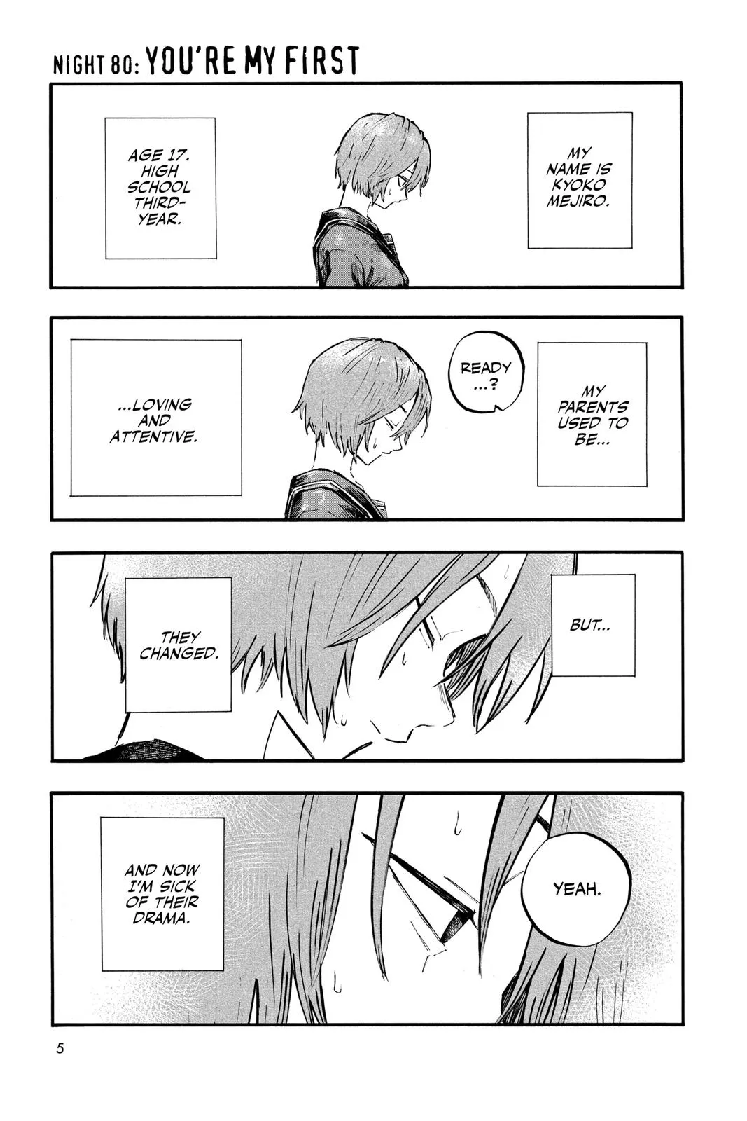 Read Yofukashi no Uta EN Manga Online