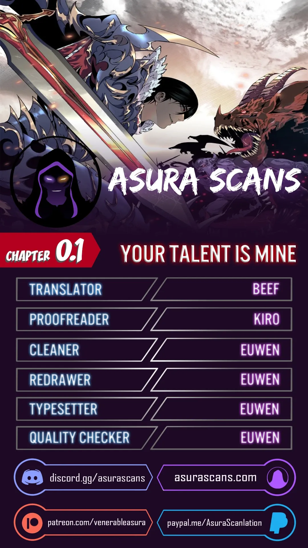 Read Your Talent is Mine EN Manga Online