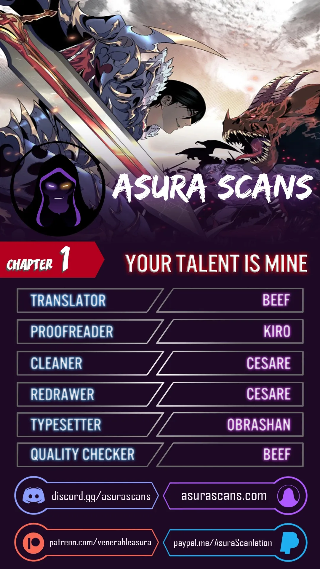 Read Your Talent is Mine EN Manga Online