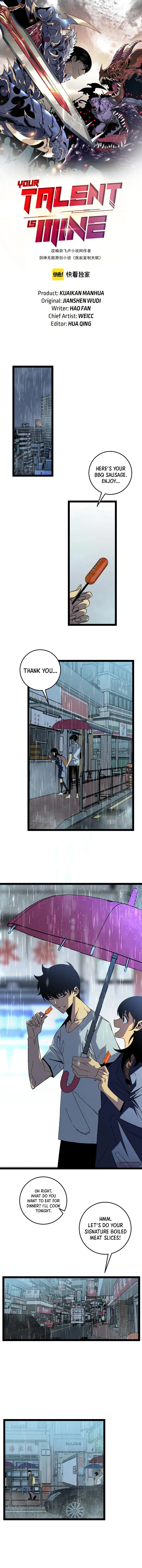 Read Your Talent is Mine EN Manga Online
