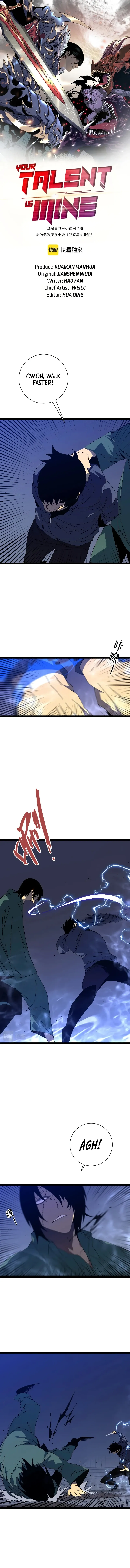 Read Your Talent is Mine EN Manga Online