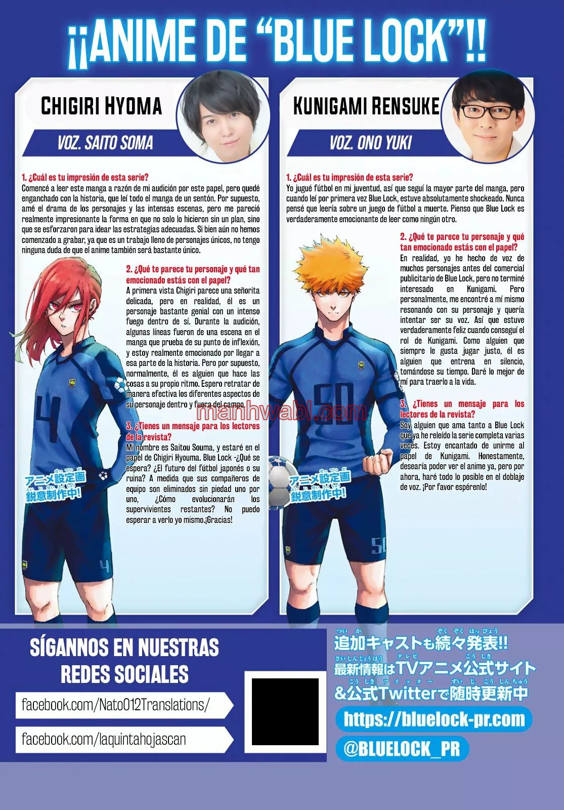 Read Blue Lock ES Manga Online