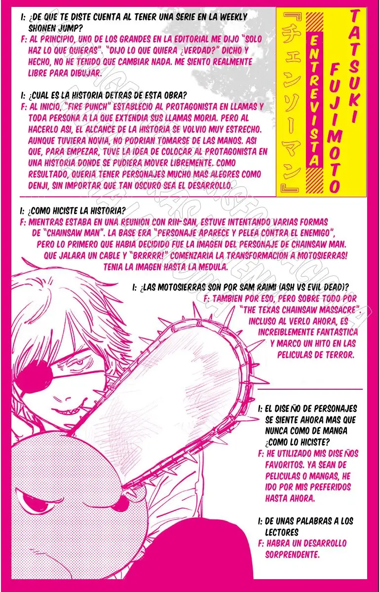 Read Chainsaw Man ES Manga Online