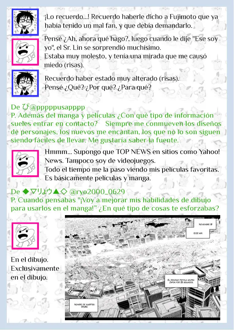 Read Chainsaw Man ES Manga Online