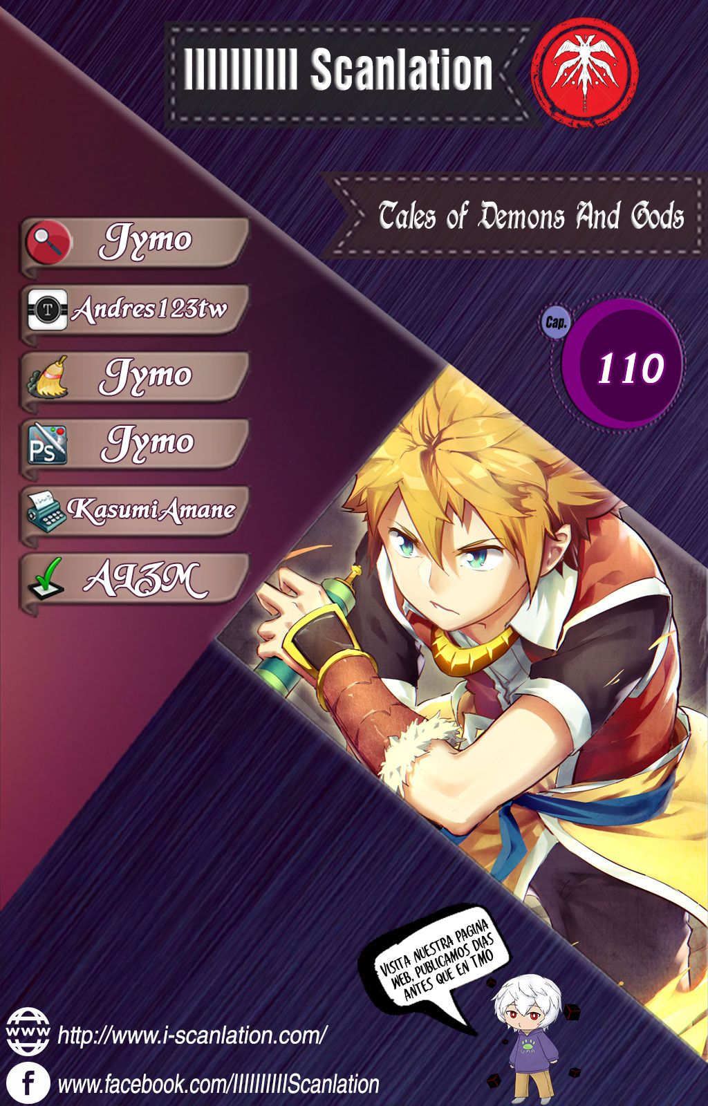 Read Tales of Demons and Gods ES Manga Online