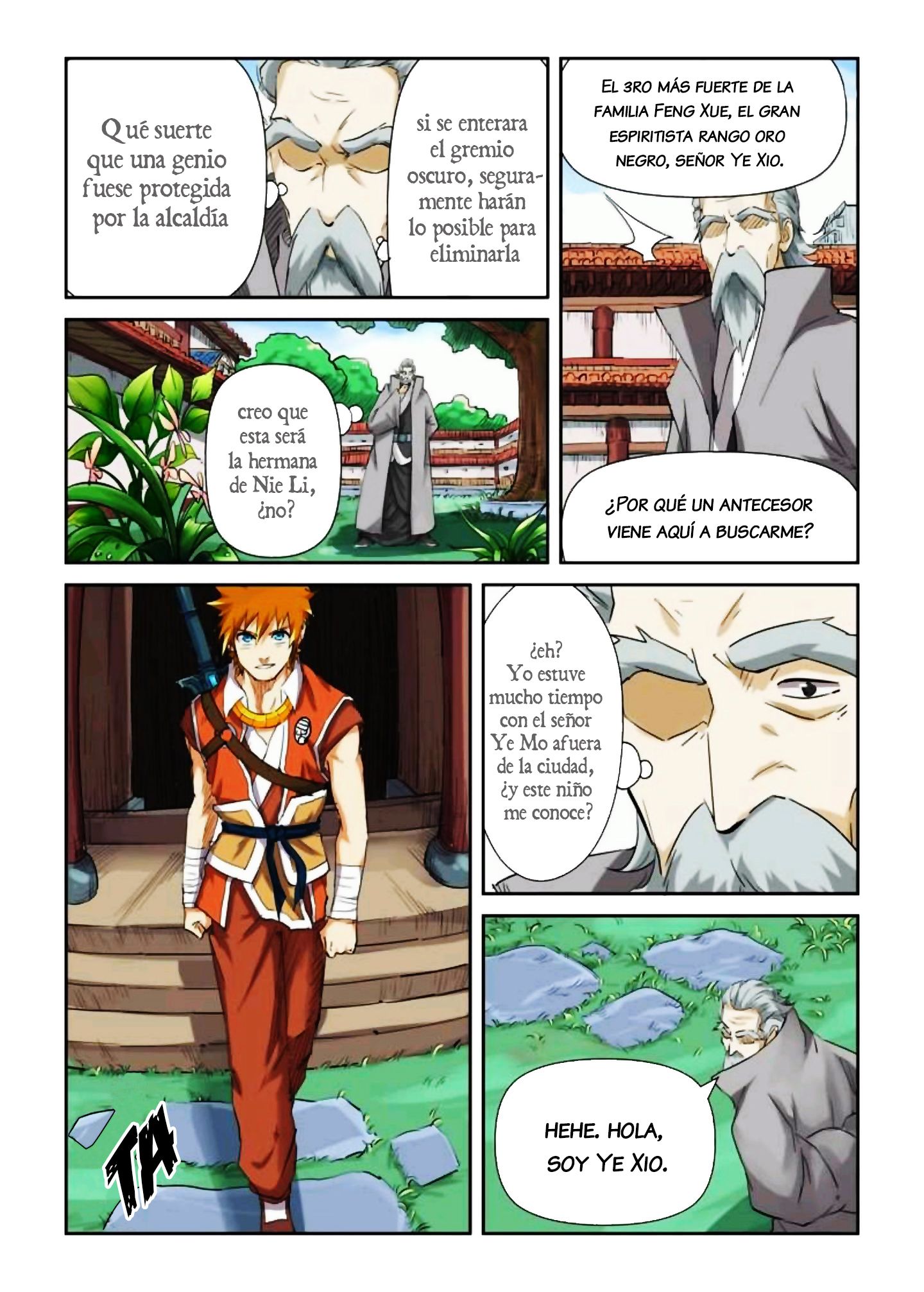 Read Tales of Demons and Gods ES Manga Online
