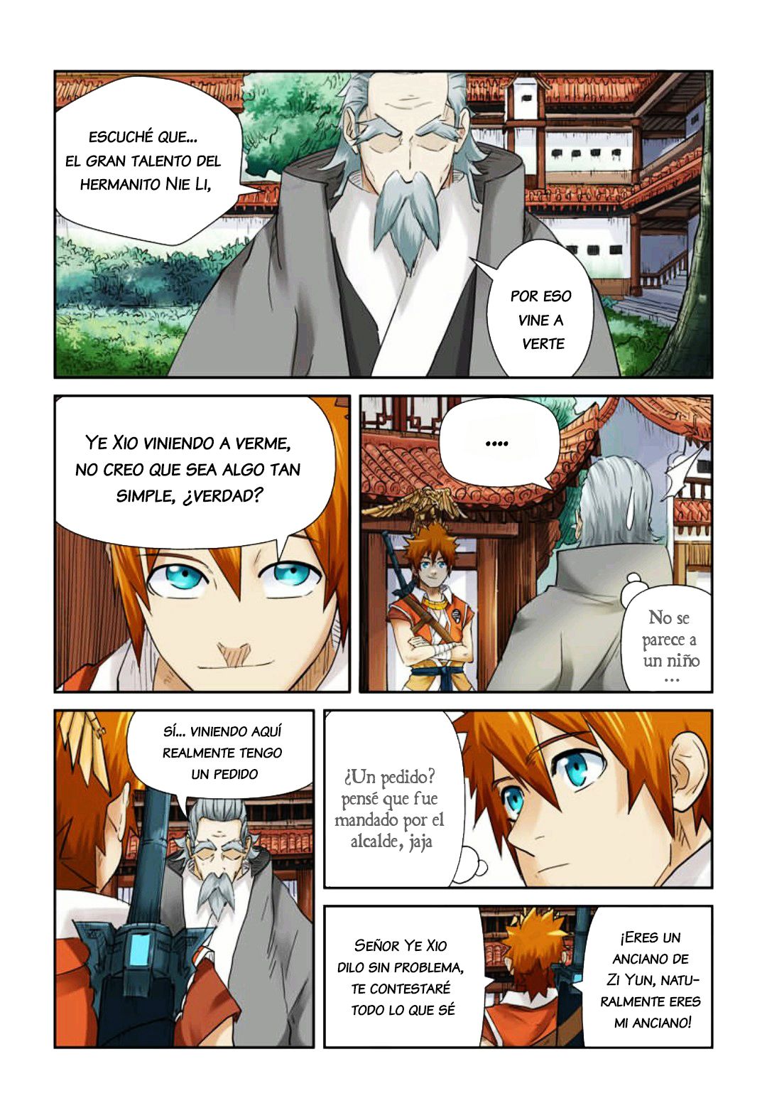 Read Tales of Demons and Gods ES Manga Online
