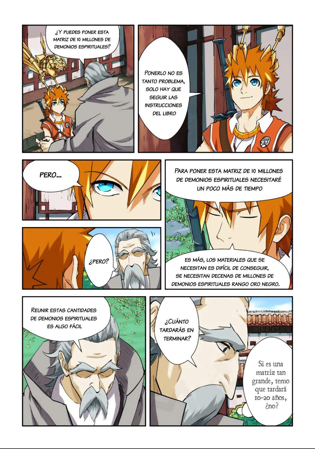 Read Tales of Demons and Gods ES Manga Online