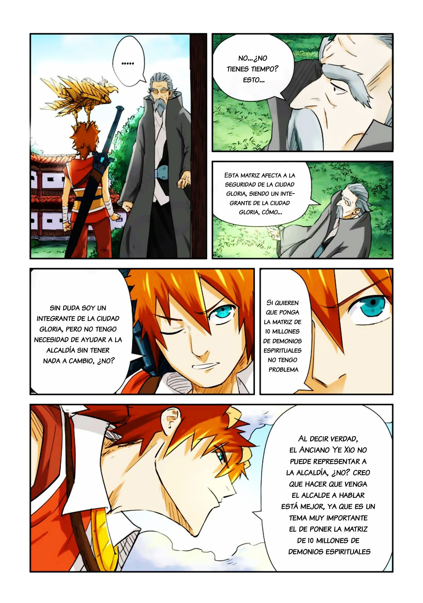 Read Tales of Demons and Gods ES Manga Online