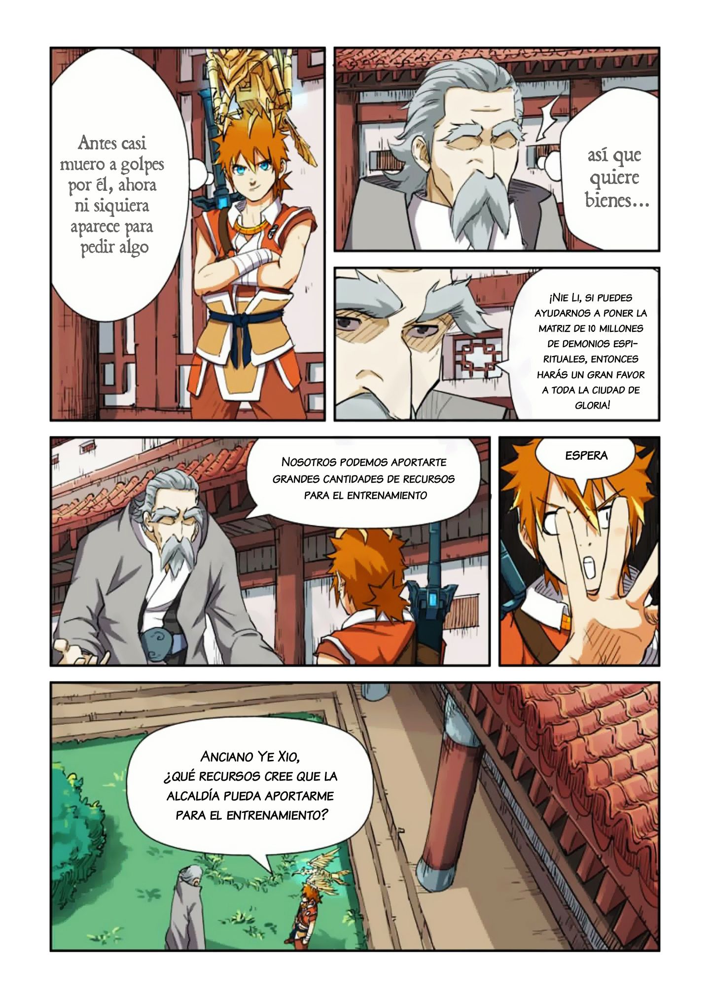 Read Tales of Demons and Gods ES Manga Online