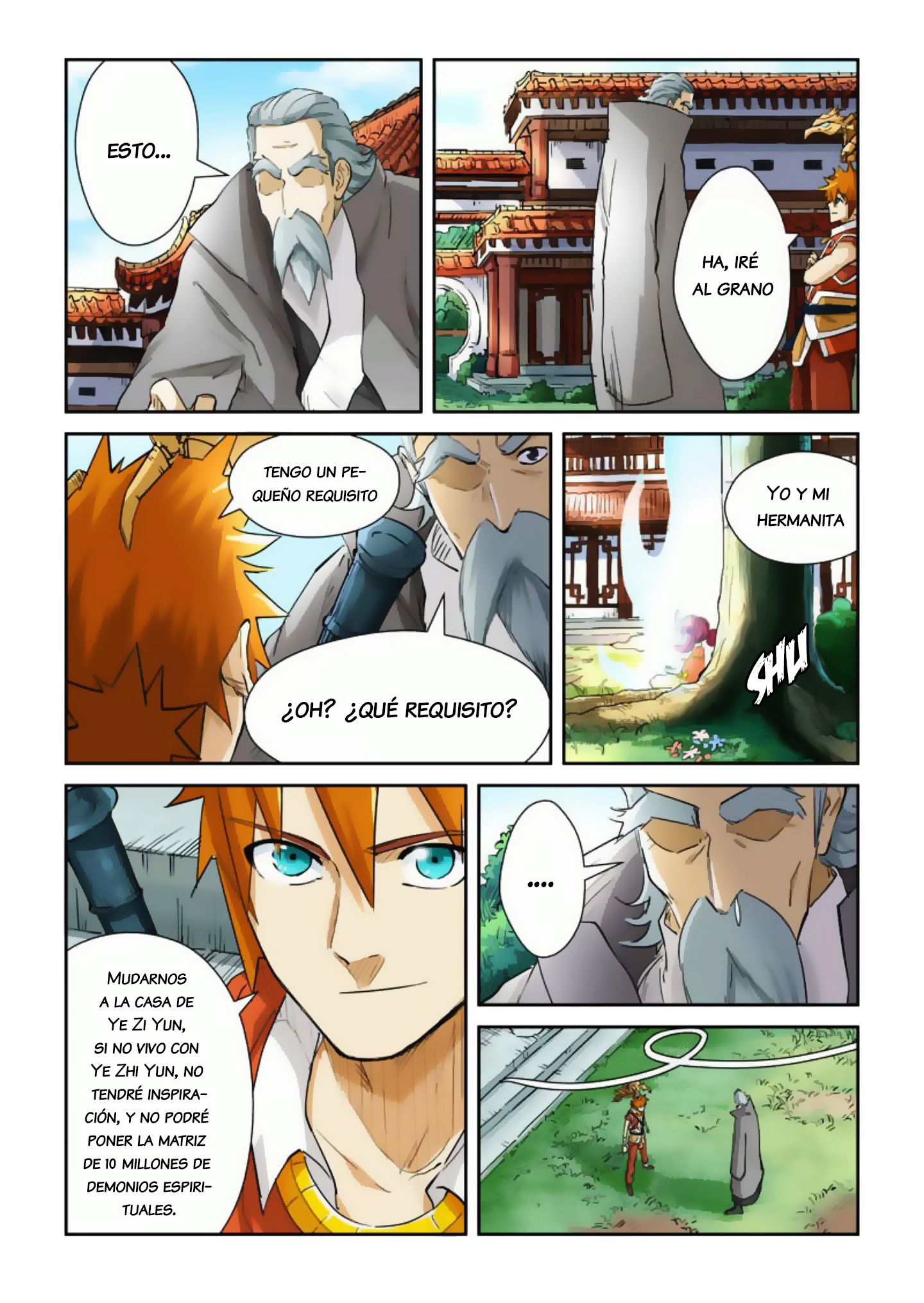 Read Tales of Demons and Gods ES Manga Online