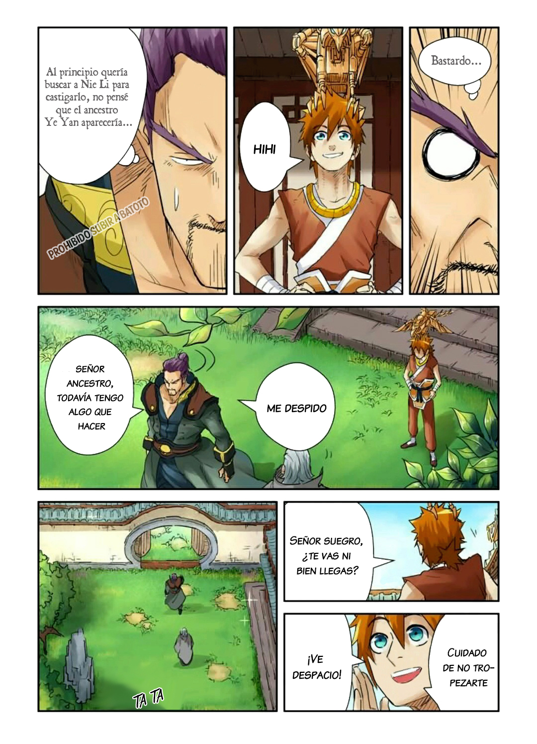Read Tales of Demons and Gods ES Manga Online