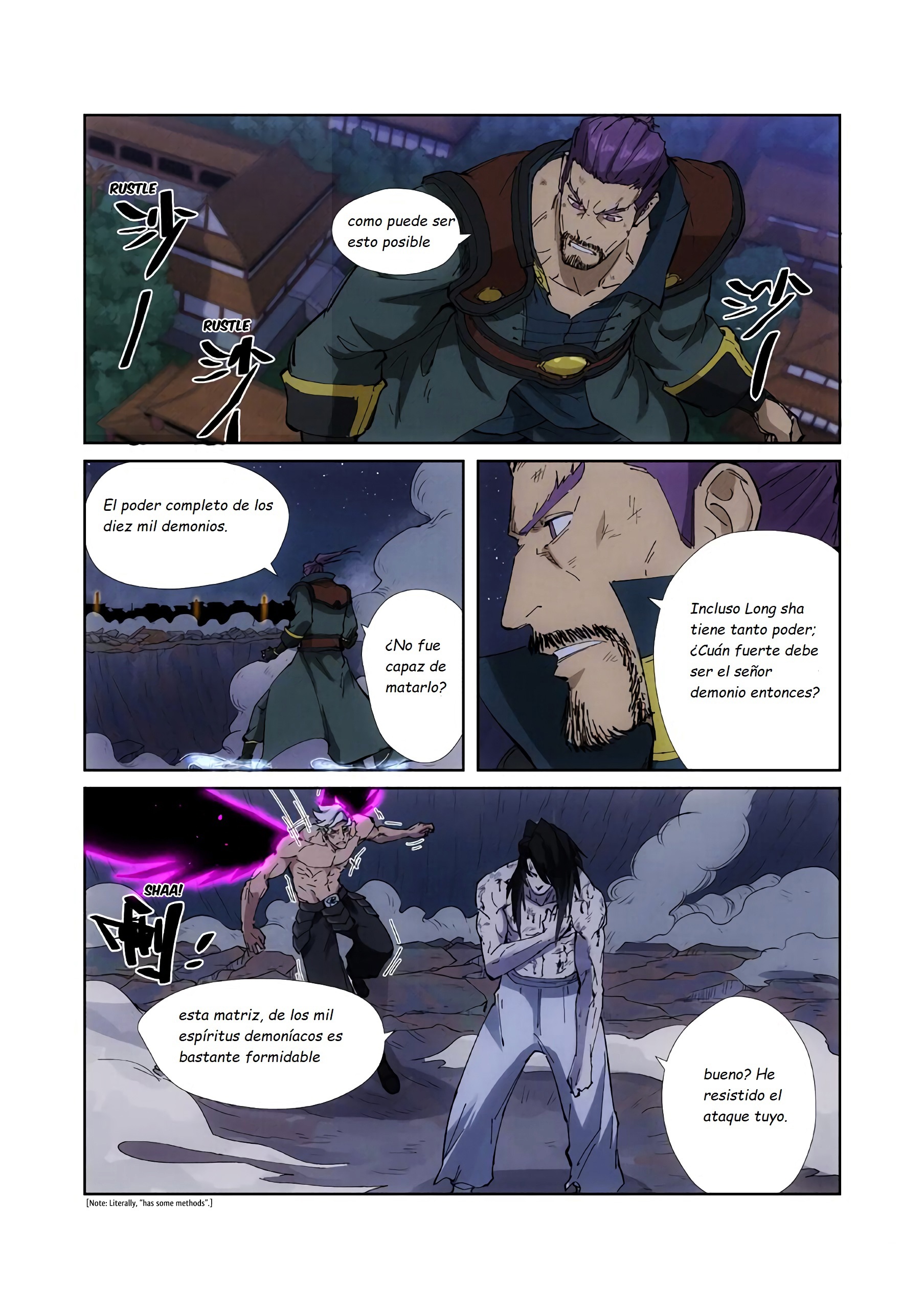 Read Tales of Demons and Gods ES Manga Online