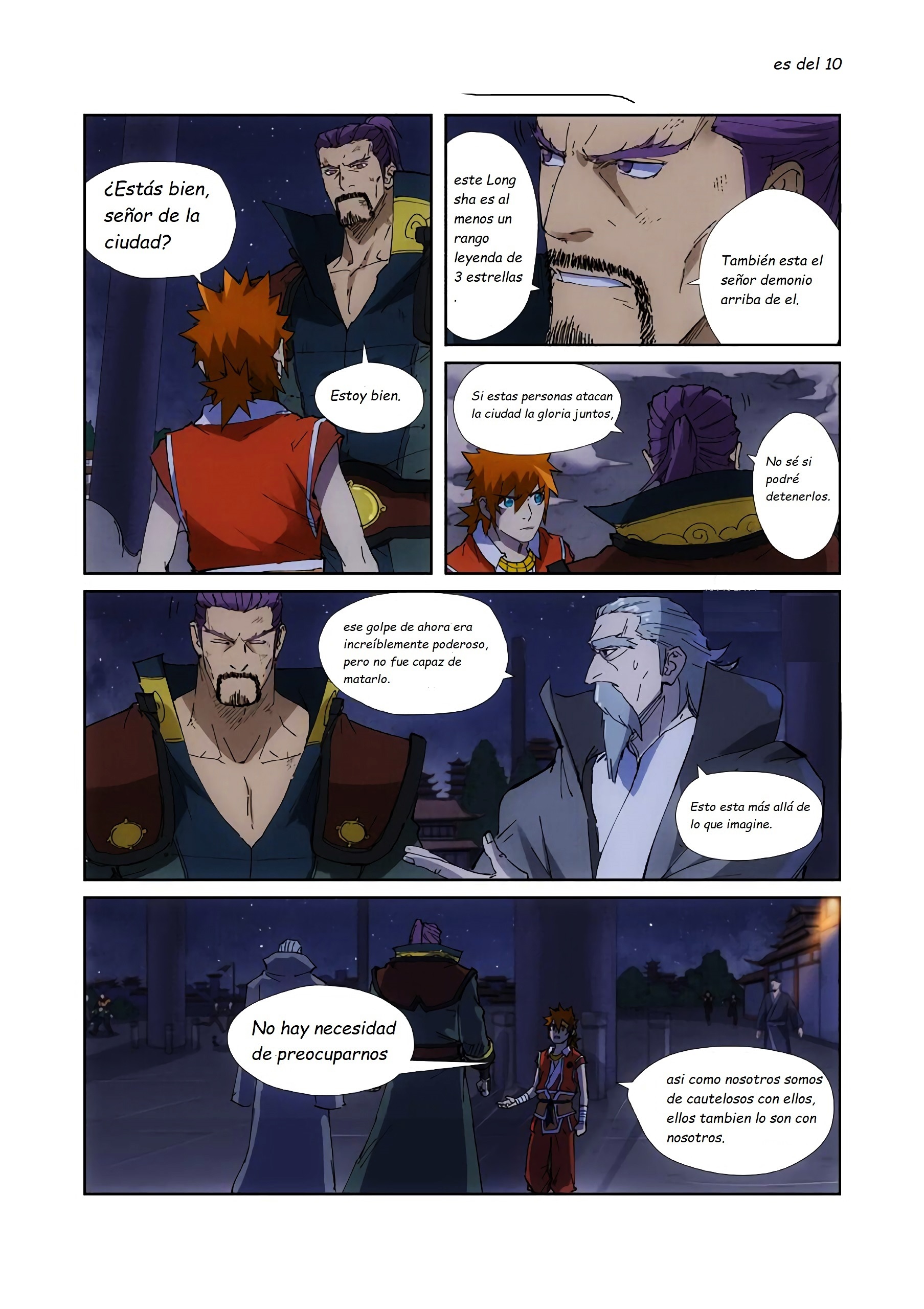 Read Tales of Demons and Gods ES Manga Online