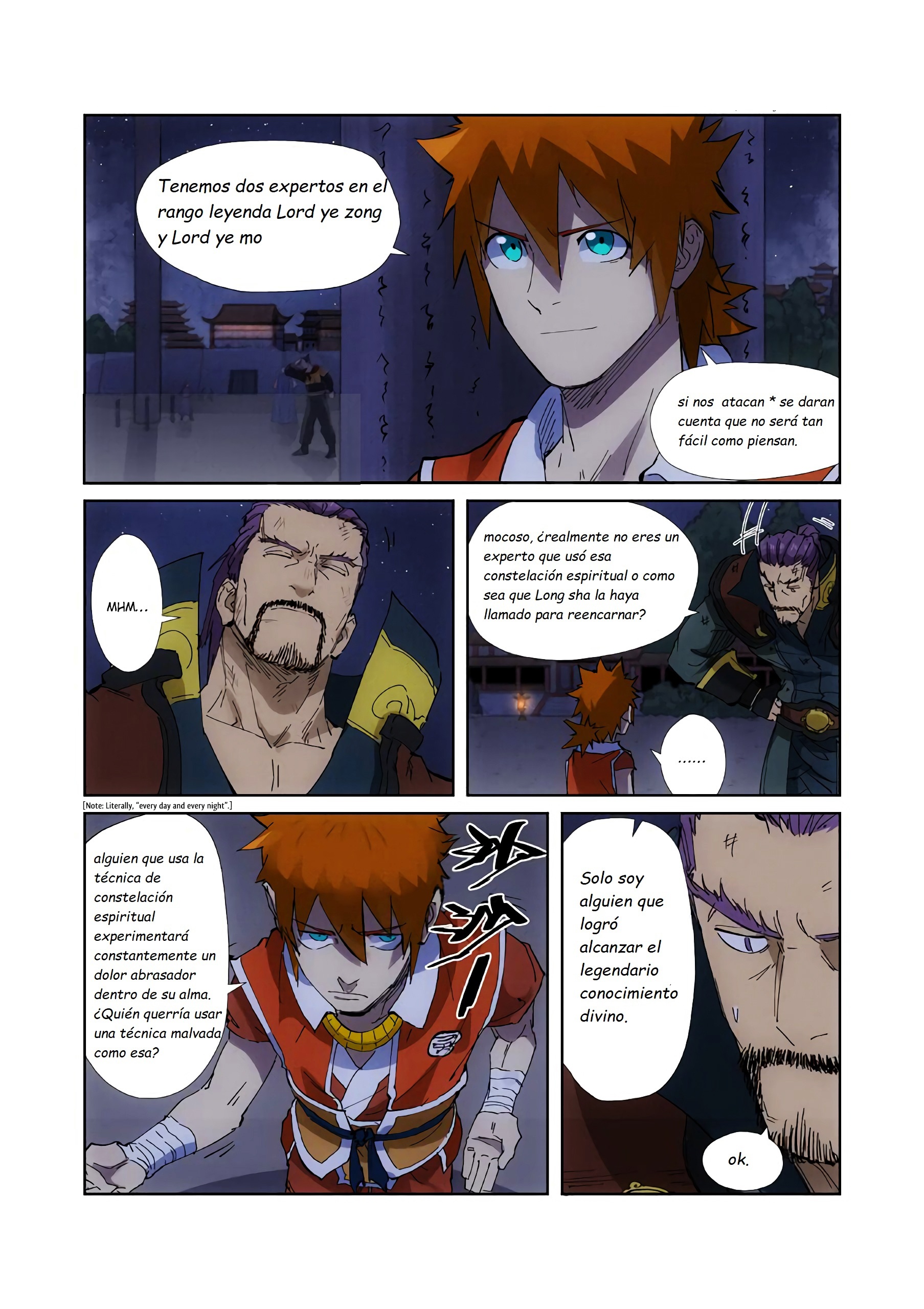 Read Tales of Demons and Gods ES Manga Online