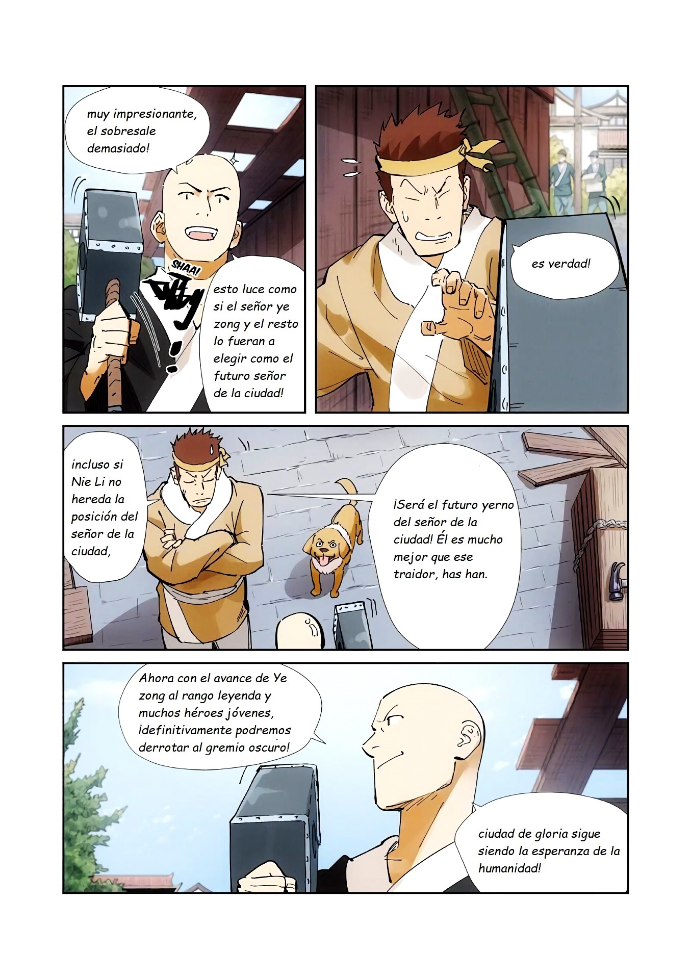 Read Tales of Demons and Gods ES Manga Online