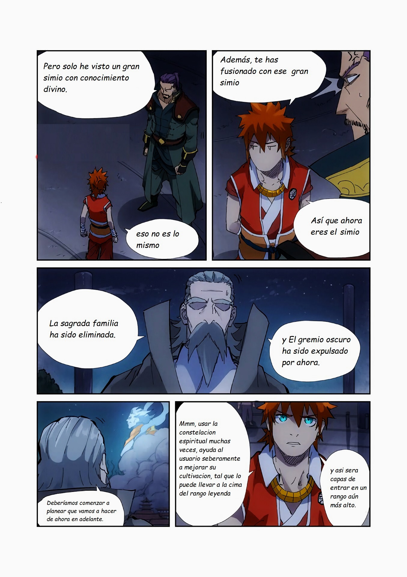 Read Tales of Demons and Gods ES Manga Online