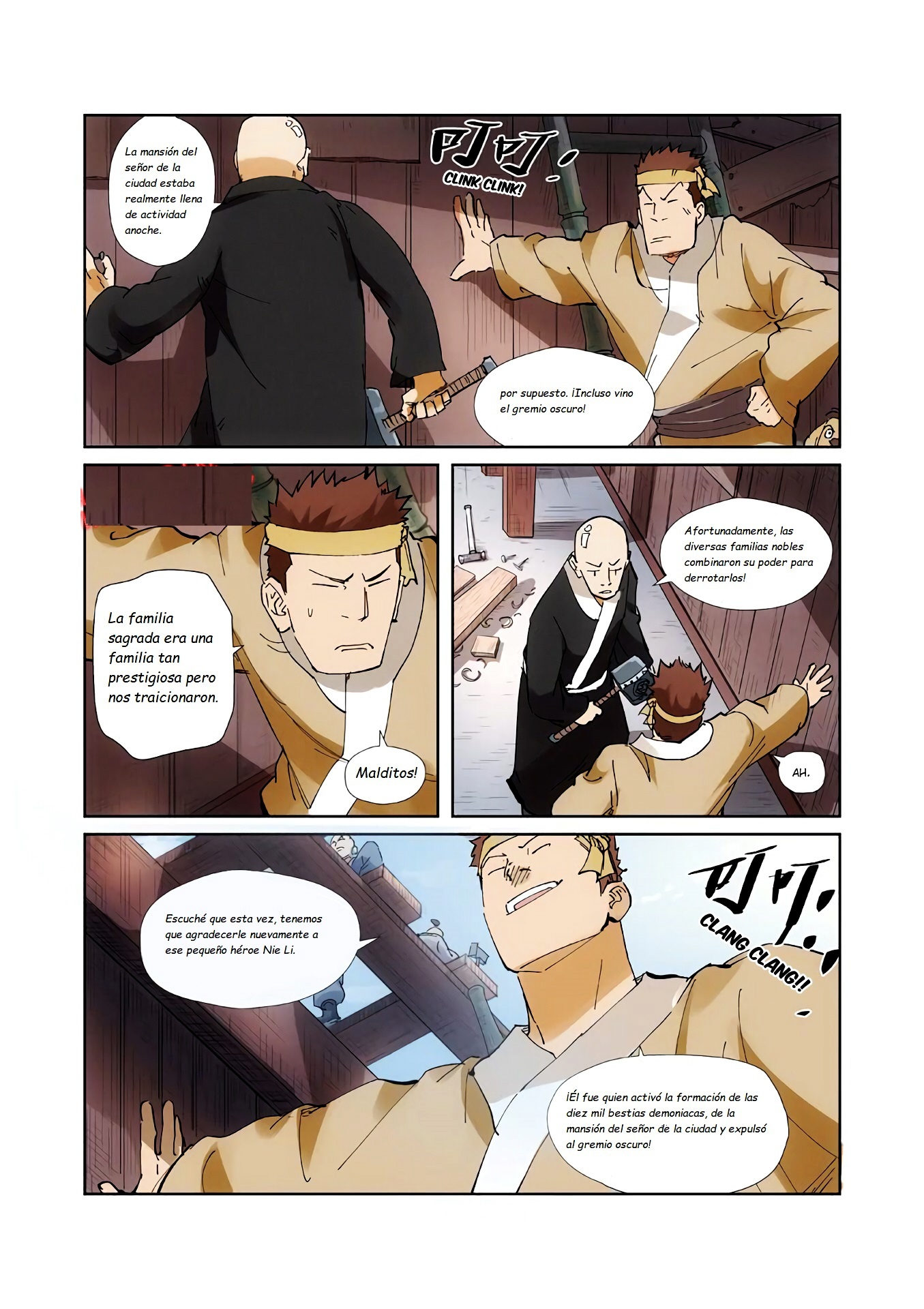 Read Tales of Demons and Gods ES Manga Online