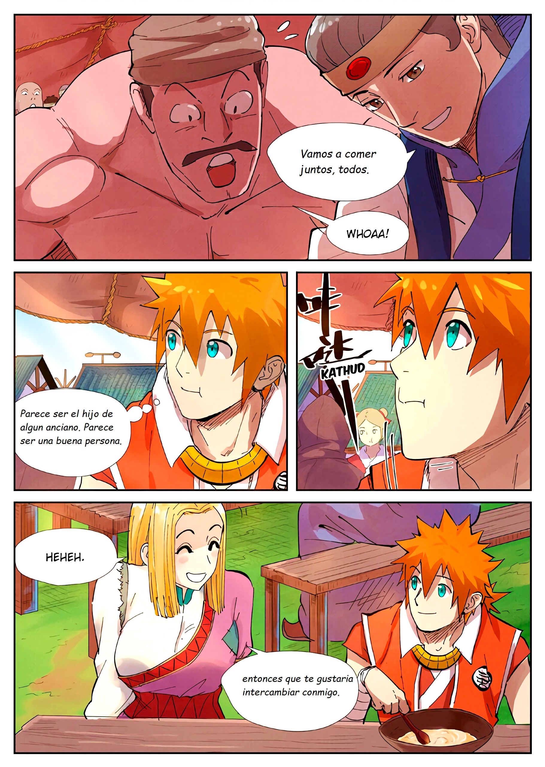 Read Tales of Demons and Gods ES Manga Online