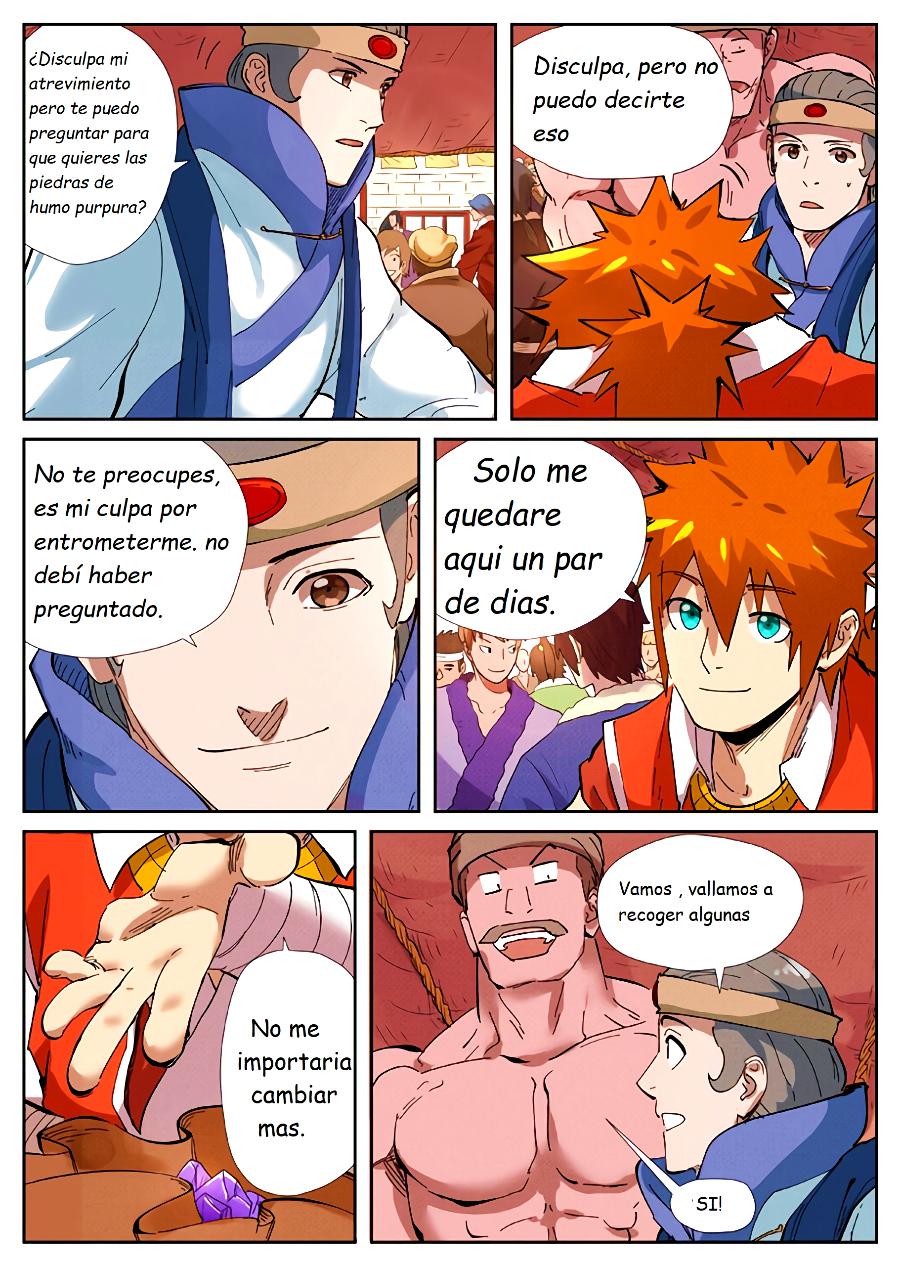 Read Tales of Demons and Gods ES Manga Online