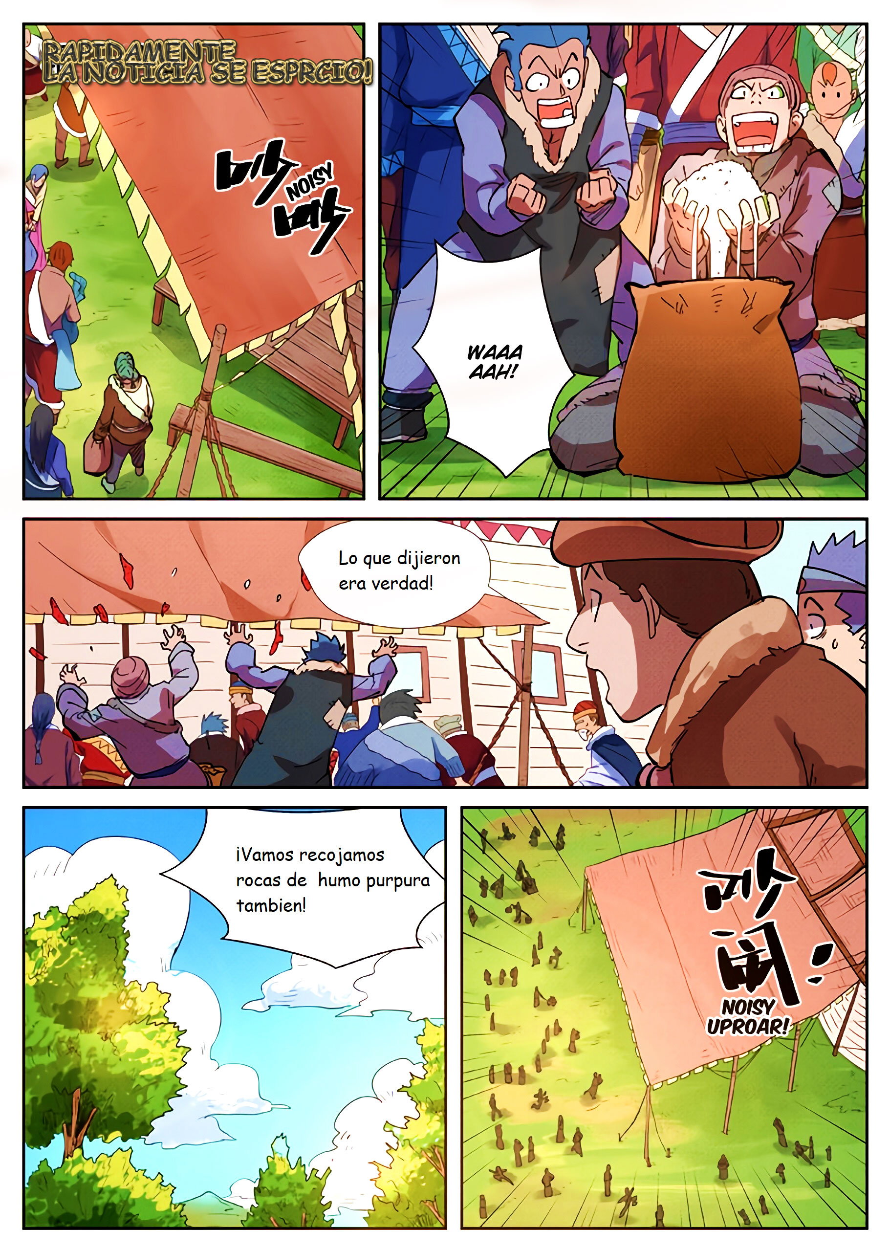 Read Tales of Demons and Gods ES Manga Online