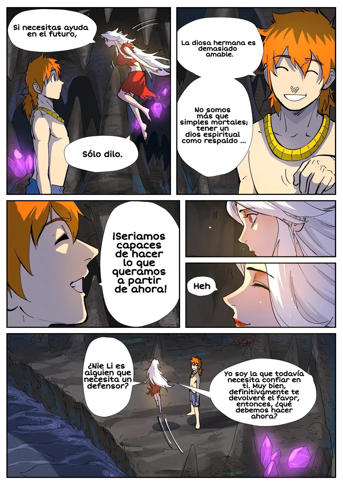 Read Tales of Demons and Gods ES Manga Online