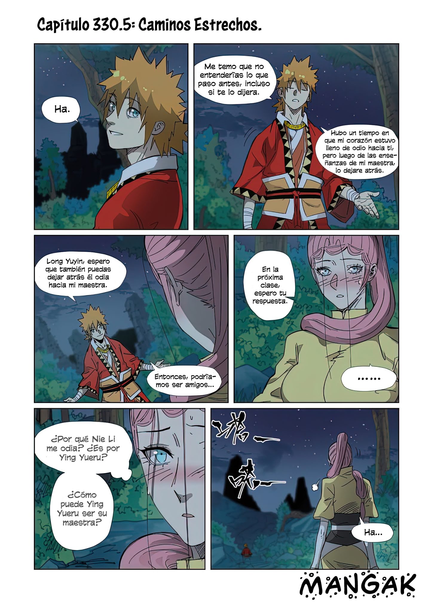 Read Tales of Demons and Gods ES Manga Online